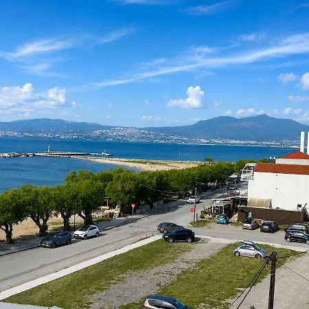 Apartmán Sea View Luxury Beachfront 2br Néoi Epivátai